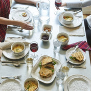 Le Panier Whitewash Dinner Plate