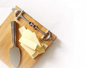 Equestrian Bamboo Cheese Set