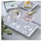 Pearl Drop Long Rectangular Tray