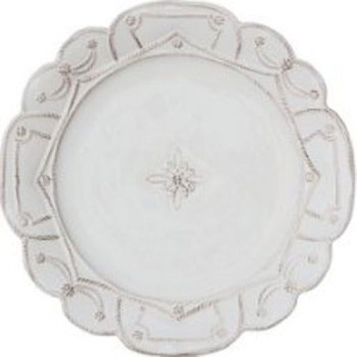 Jardins du Monde Whitewash Dinner Plate