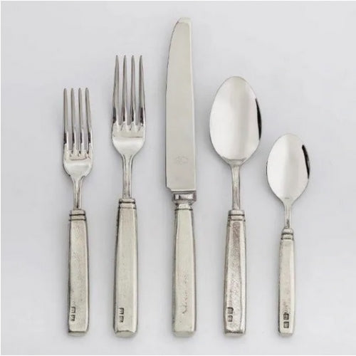 President Pewter Five Piece Place Setting