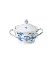 Country Estate Delft Blue Lidded Sugar/Jam Bowl