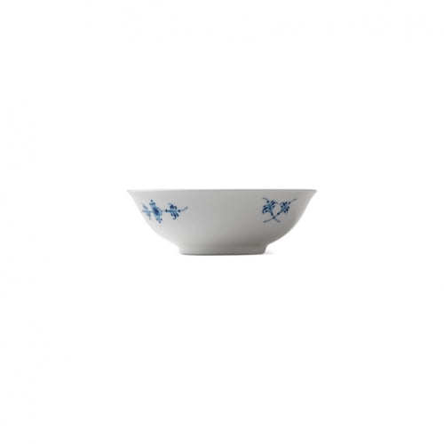 Blue Fluted Plain Cereal Bowl