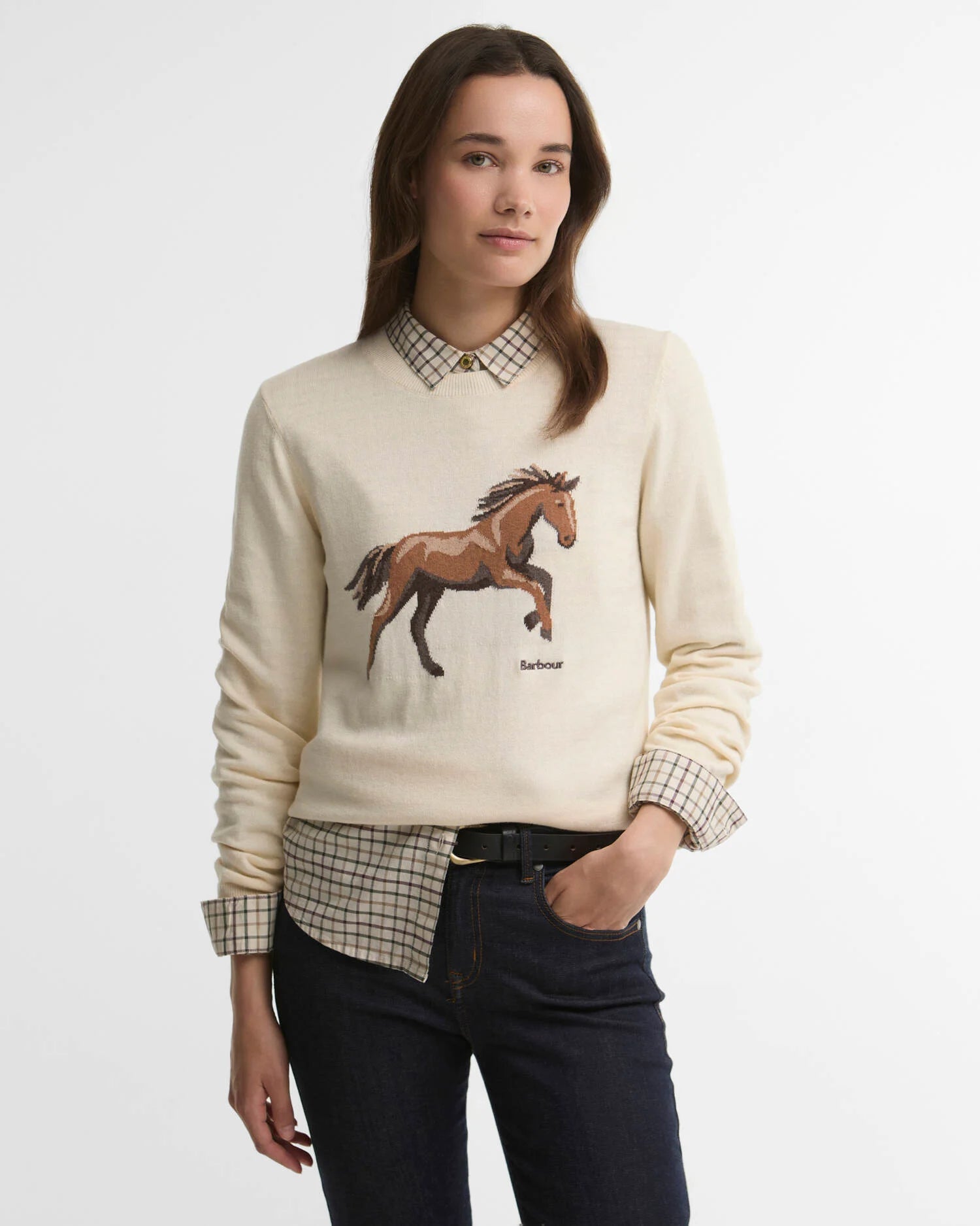 Homeswood Knitted Sweater - Ecru