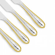 Molten Steak Knife Set - Gold