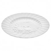 Swan Service White Dinner Plate 11"