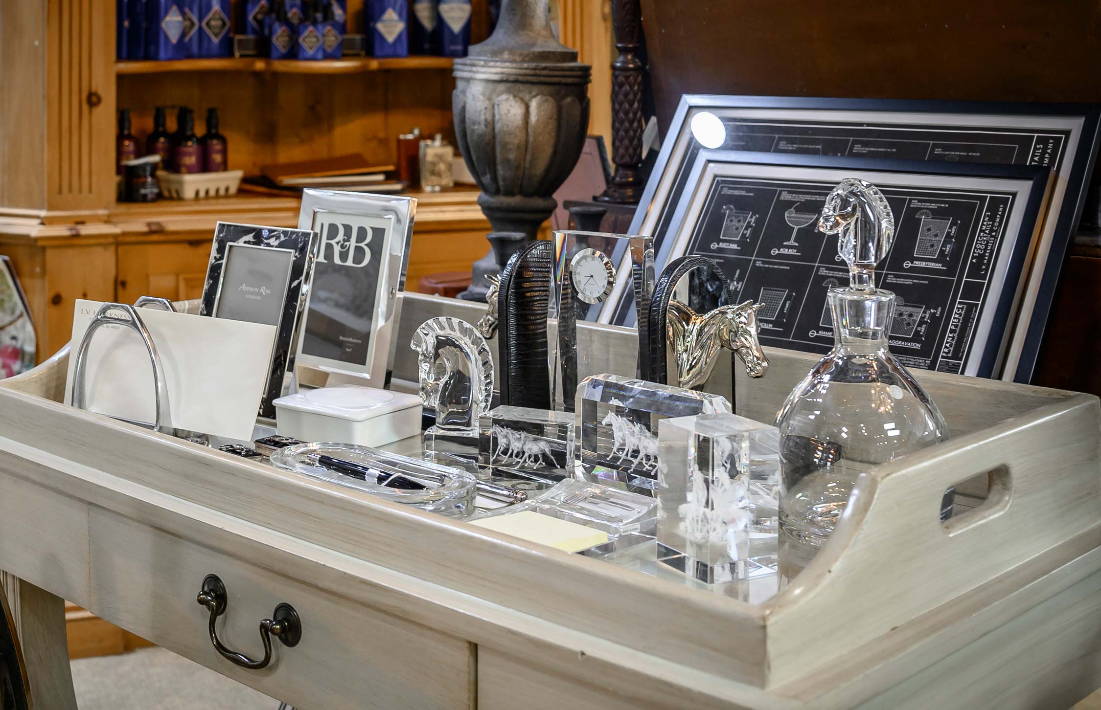 A Selection Of Awards And Trophies Available At LVHarkness