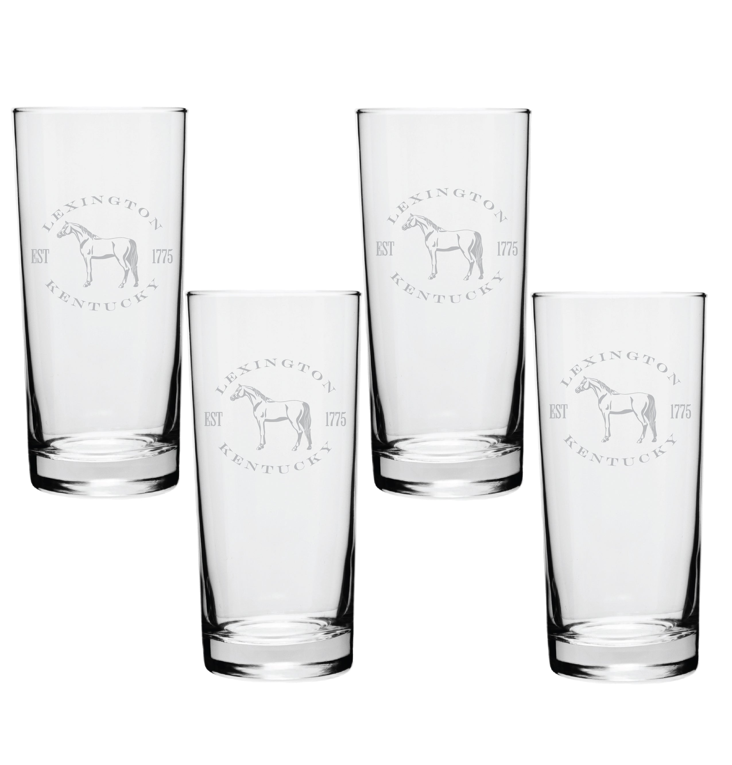 LVH Lexington 1775 Highballs, Set of Four