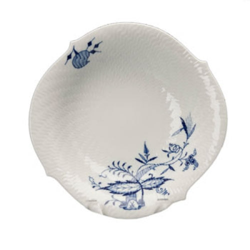 Blue Onion Vine Relief Serving Bowl 8 3/4"