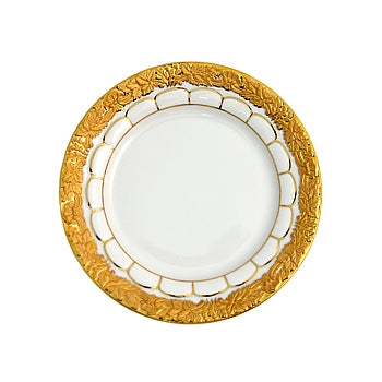 Golden Baroque Dinner Plate