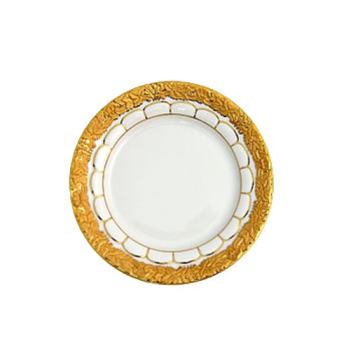 Golden Baroque Dessert/Salad Plate