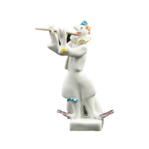 Clown Flutist Figurine