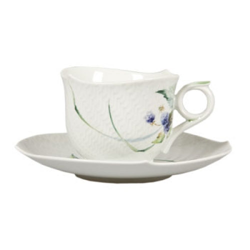 Waves Relief Woodland Flora Breakfast Cup and Saucer