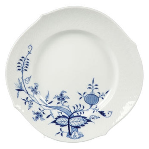 Blue Onion Vine Relief Dinner Plate