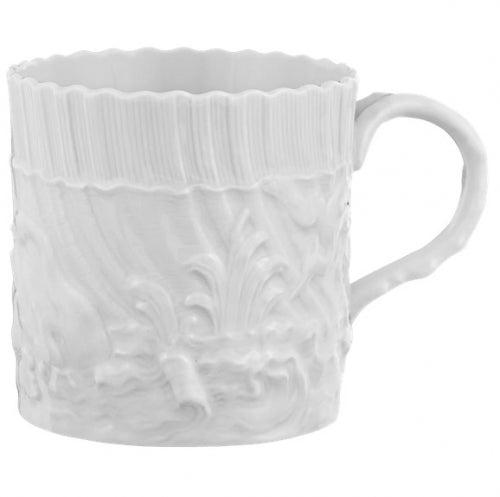 Swan Service White Mug 6.75 oz