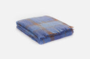 Plaid Drumin Mohair Throw Blanket