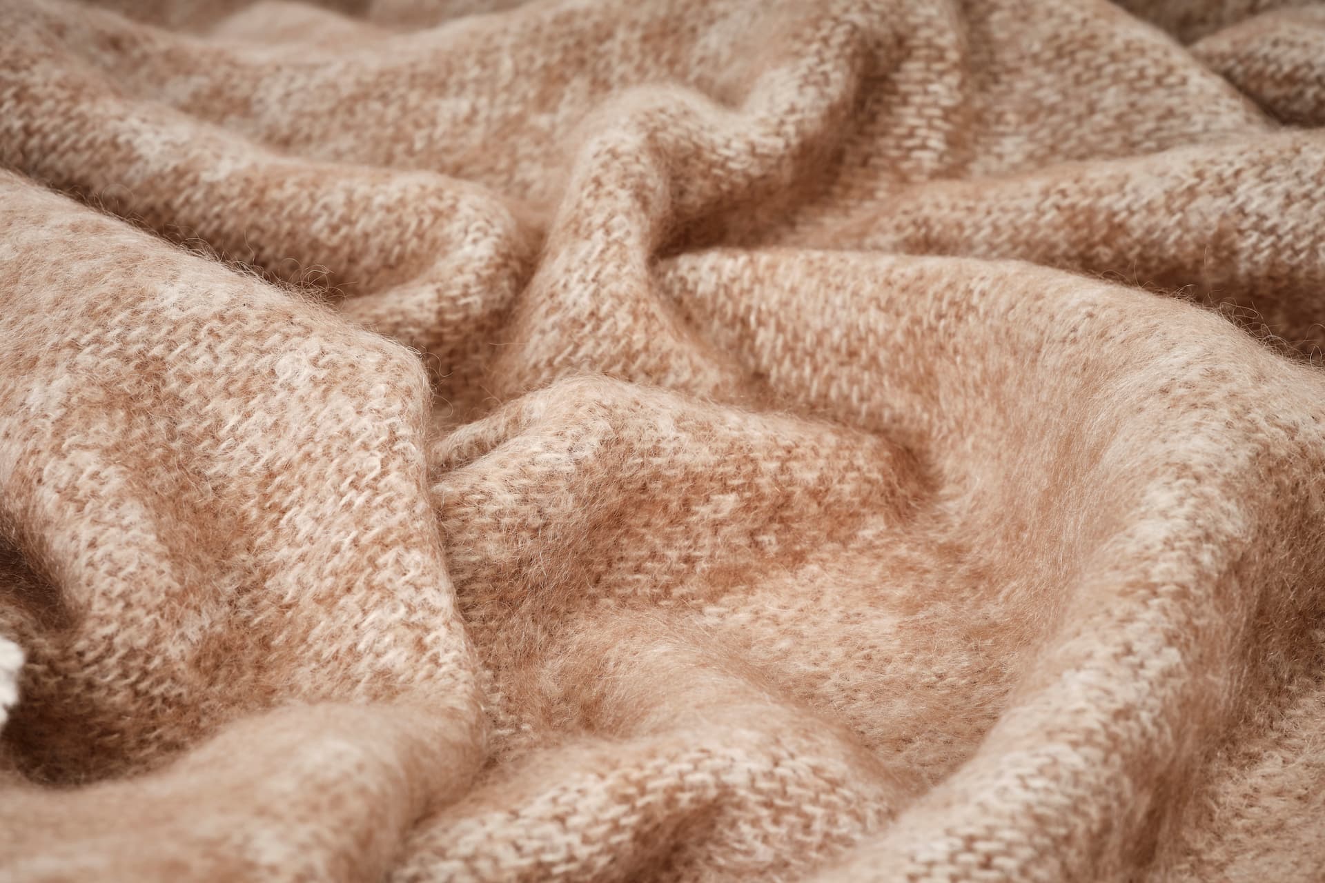 Mooneen Mohair Throw Blanket