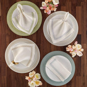 Pearls Napkins 21" Willow