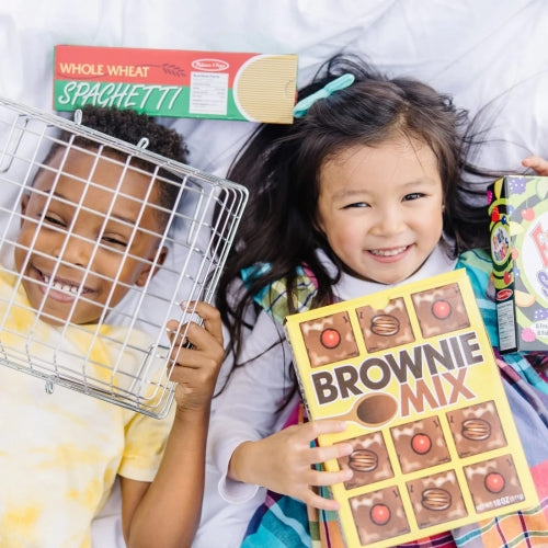 Let's Play House! Grocery Basket with Play Food