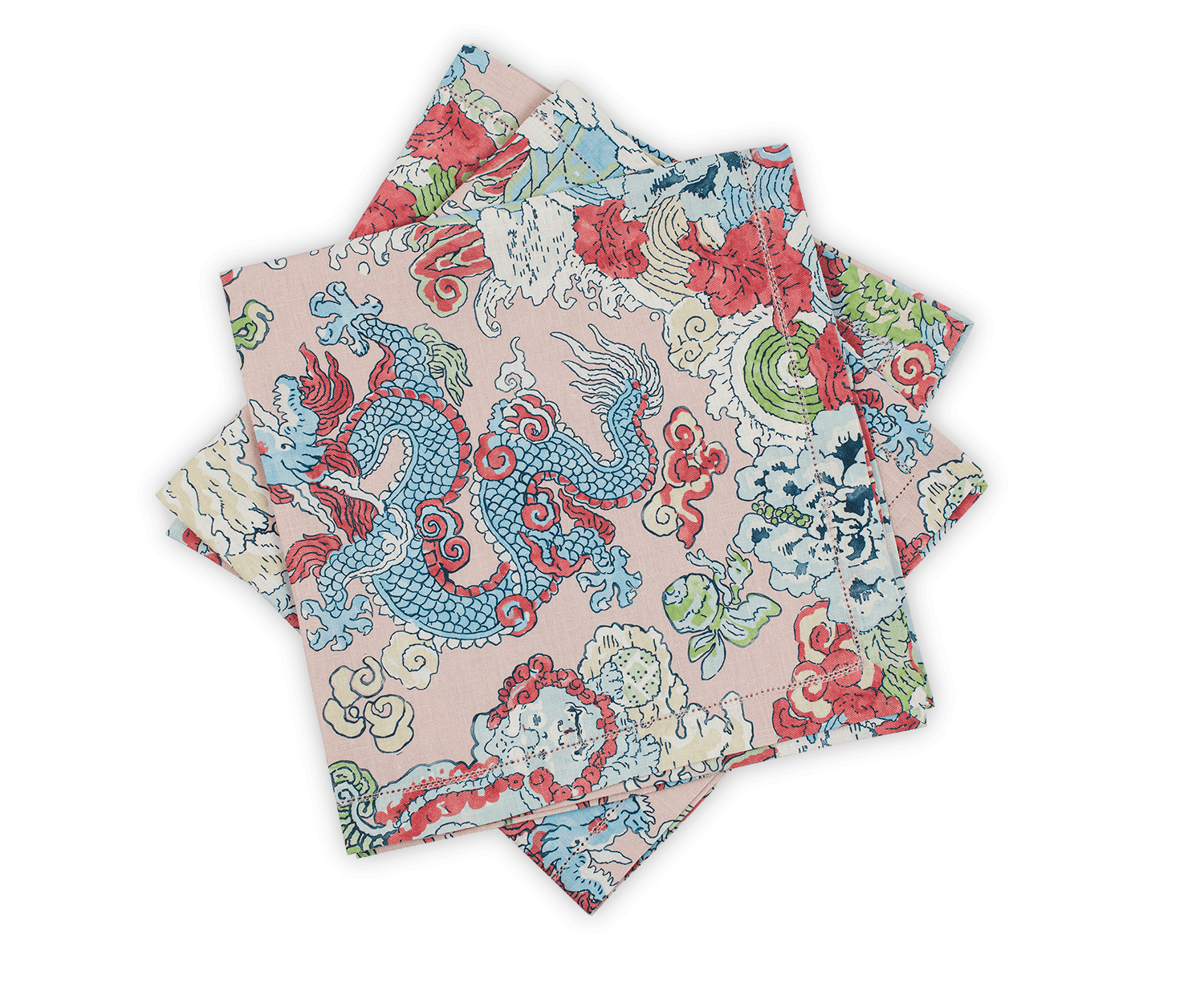 Magic Mountain Linen Napkins - Set of 4 - Paradise - 22 x 22"