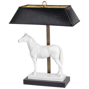 Meissen Horse Grande Table Lamp