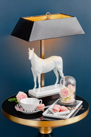 Meissen Horse Grande Table Lamp