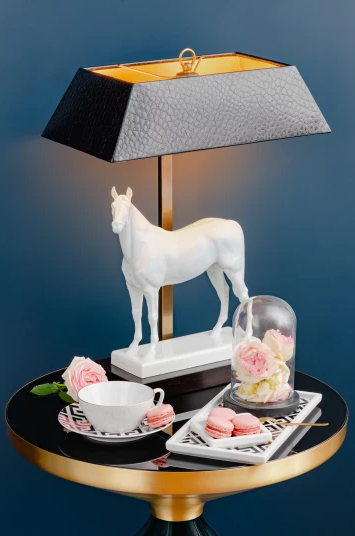 Meissen Horse Grande Table Lamp