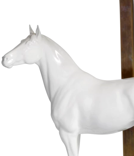 Meissen Horse Grande Table Lamp