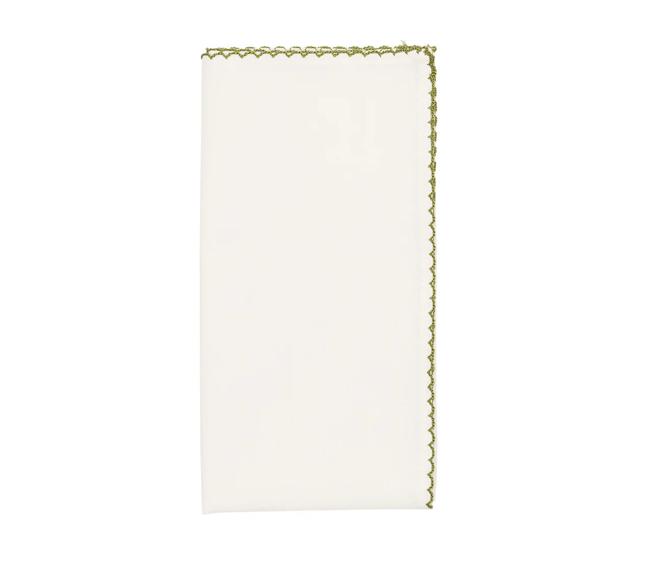 Casbah Napkin White and Green