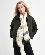 Broxburn Striped Scarf - Primrose Hessian