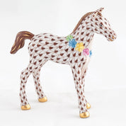 Foal With Flowers - Chocolate