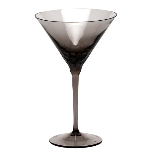 Pebbles Smoke Martini Glass