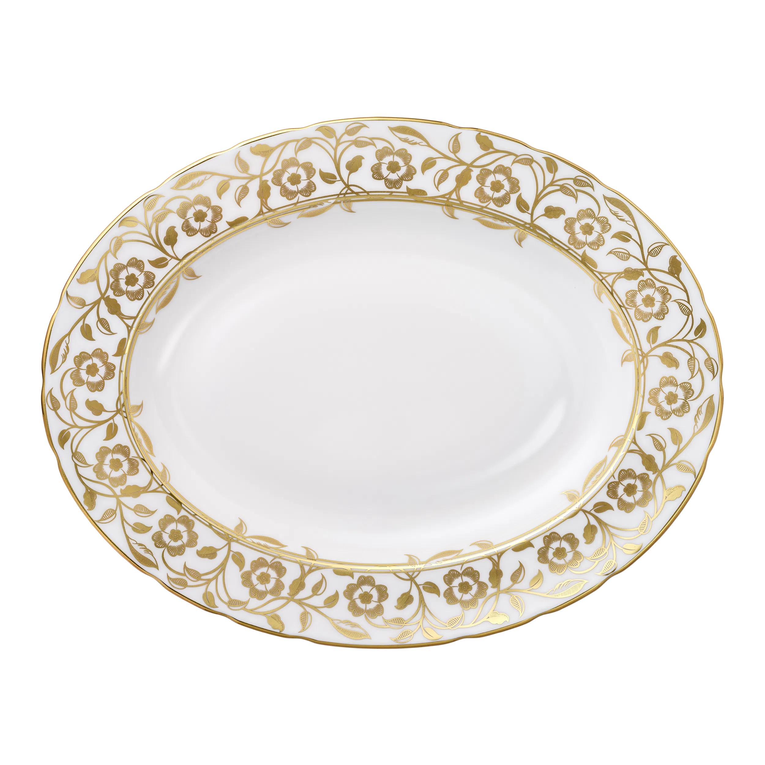 Primrose White Oval Dish - Small - 12.75"