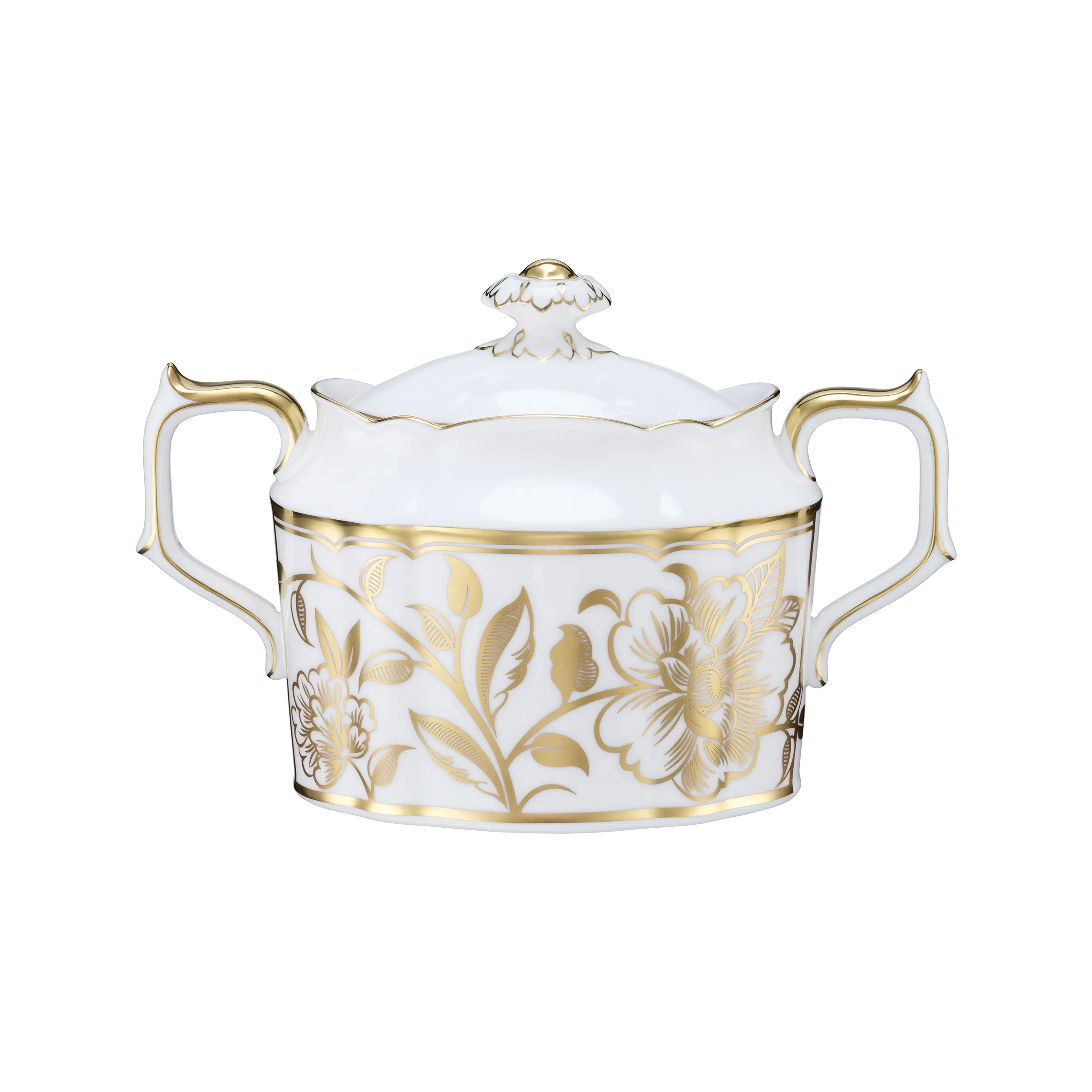 Primrose White Covered Sugar - 8.5oz