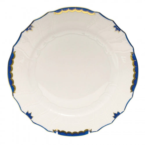 Princess Victoria Blue Dinner Plate