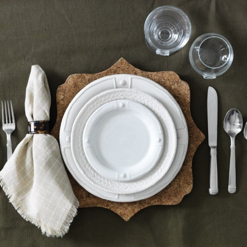 Le Panier Whitewash Dinner Plate