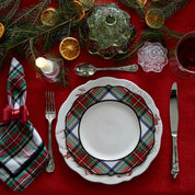 Stewart Tartan Salad Plate