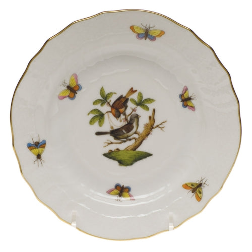 Rothschild Bird Bread and Butter Plate, Motif #4