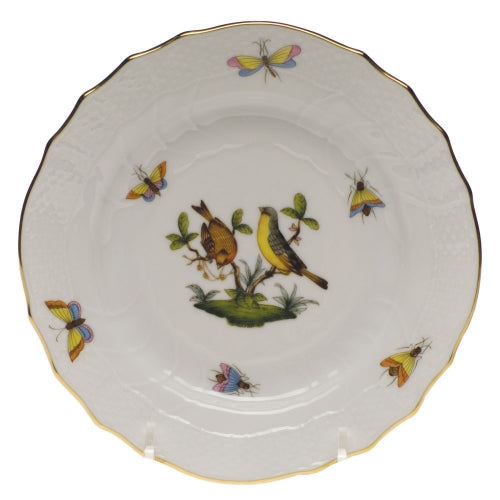 Rothschild Bird Bread and Butter Plate, Motif #7