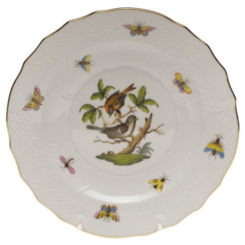 Rothschild Bird Salad Plate, Motif #4