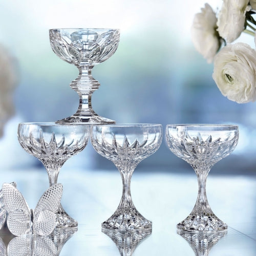 Massena Champagne Coupe, Set of Two