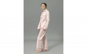 Nocturne Pajama Set, Medium - Pink & Scarlet