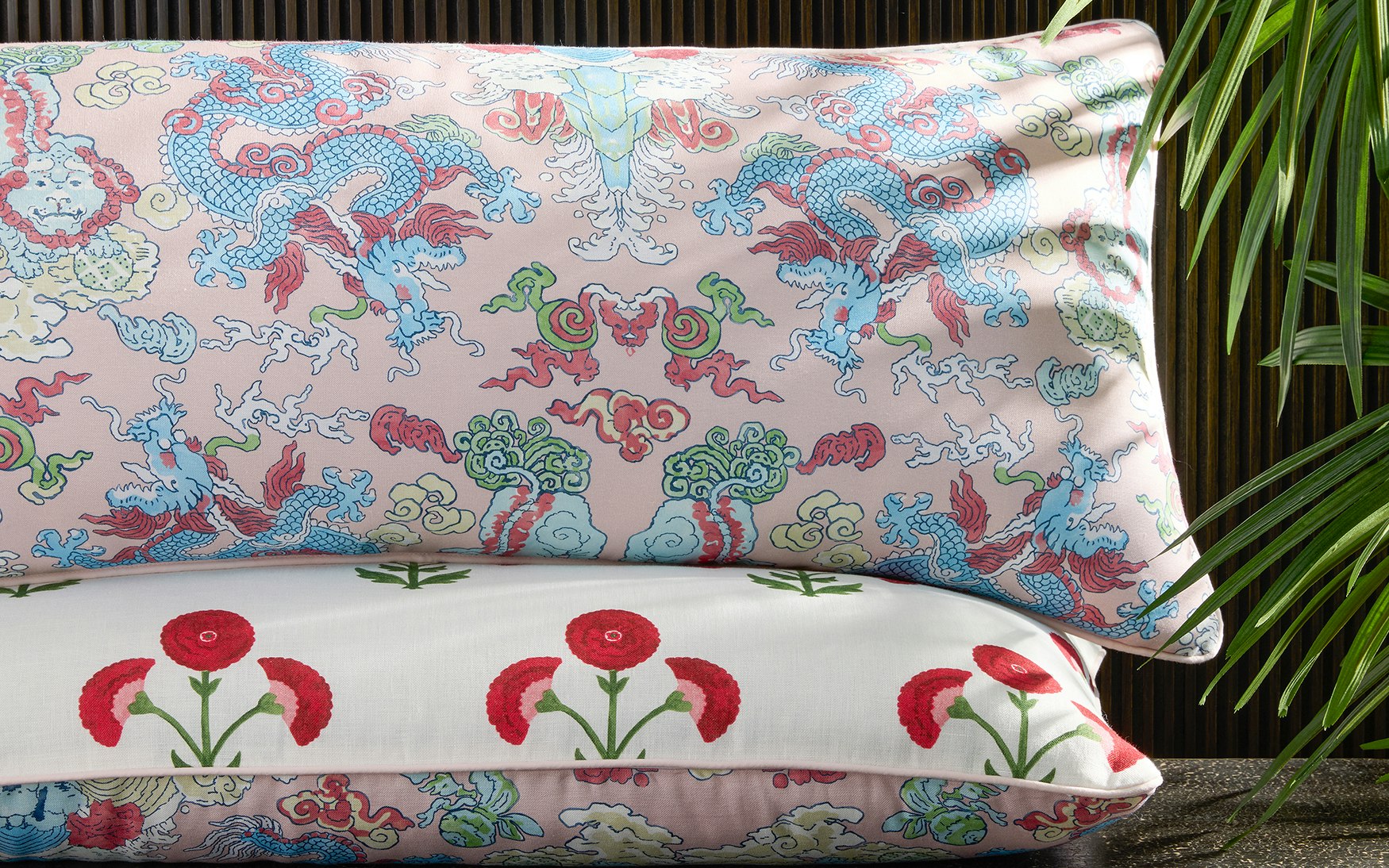 Reversible Lumbar Pillow Cover