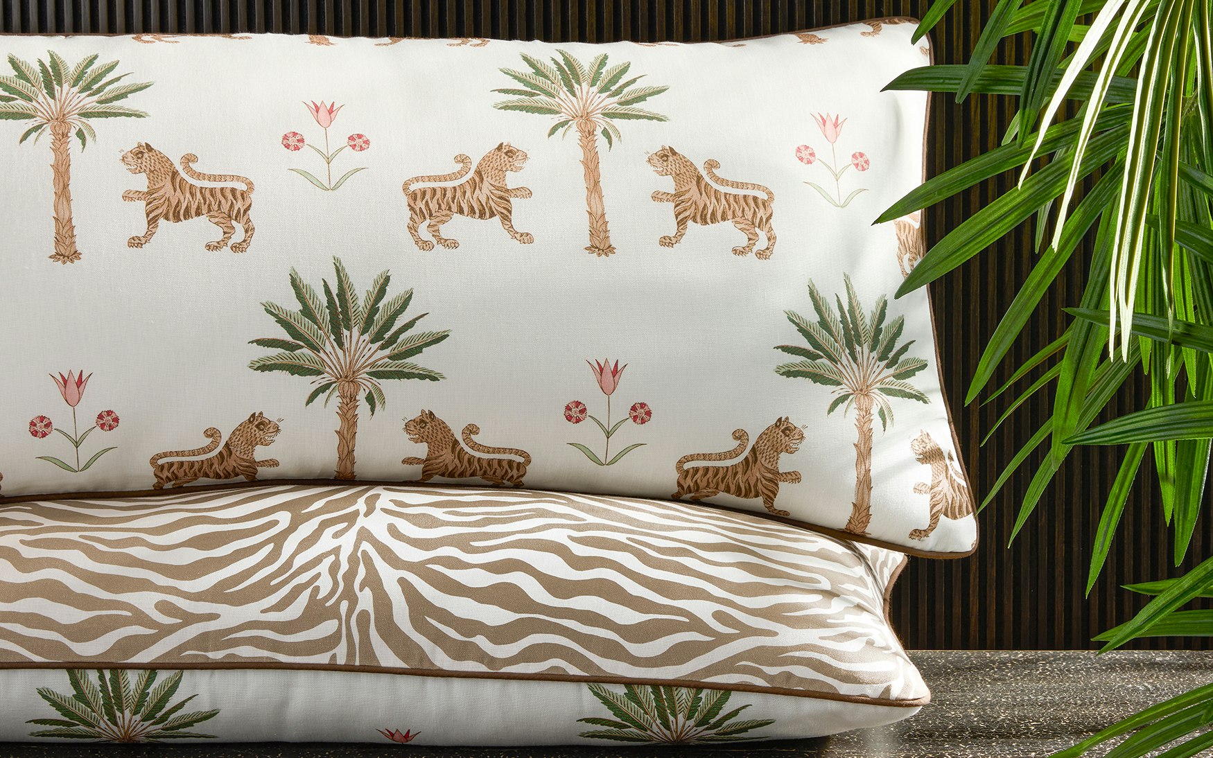 Reversible Lumbar Pillow Cover