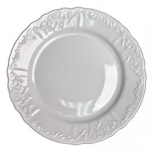 Simply Anna White Dinner Plate