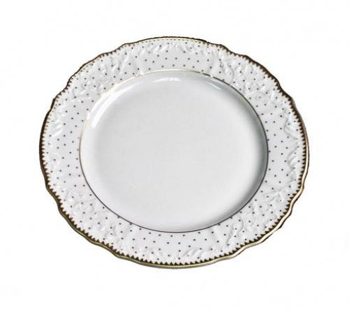 Simply Anna Polka Gold Salad Plate