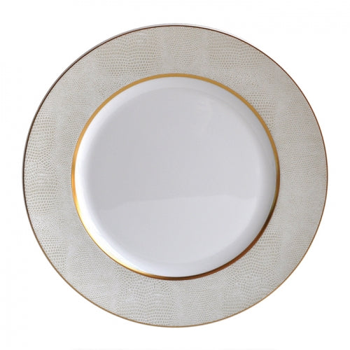 Sauvage White Dinner Plate 10 1/4"