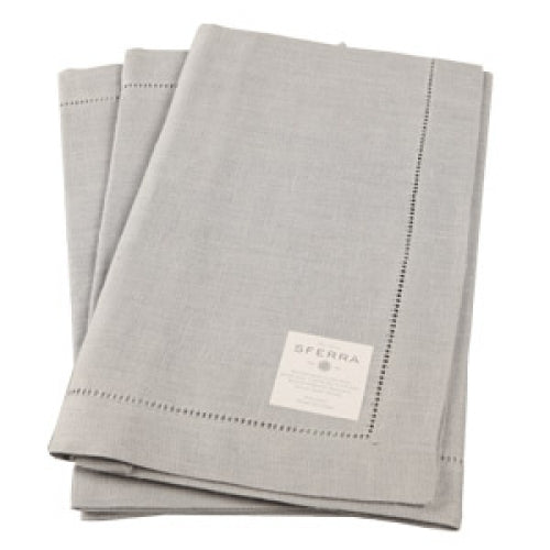 Festival Silver Dinner Napkins, Set of 4