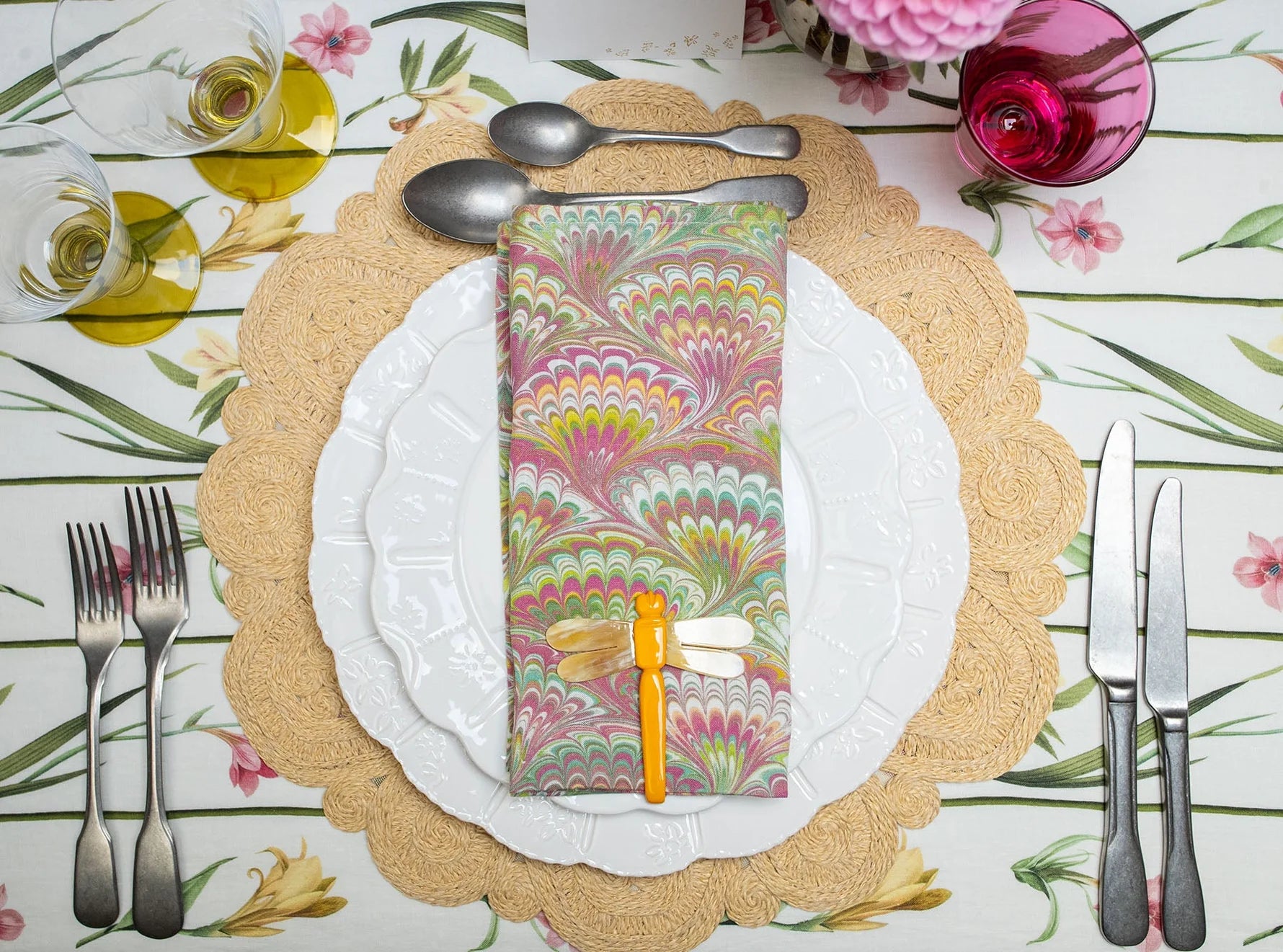 Dragonfly Napkin Clip