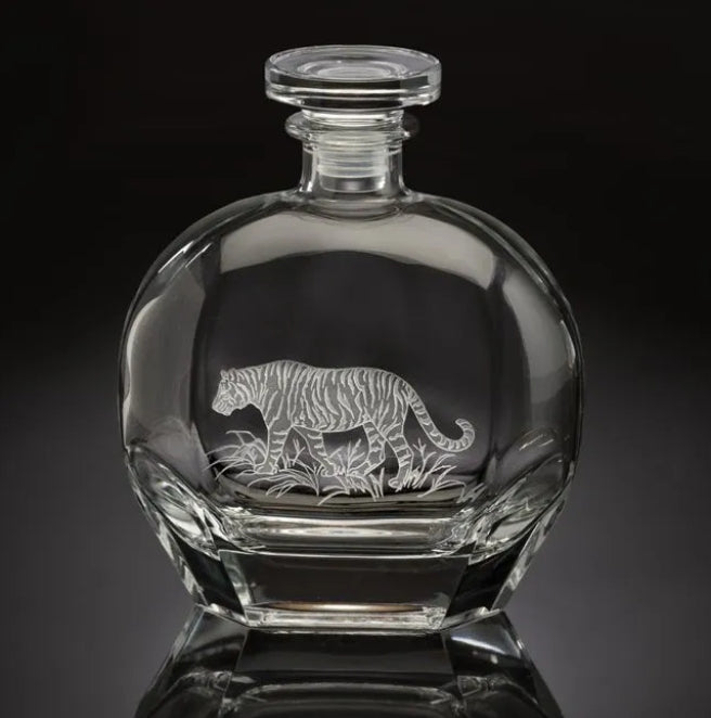Big Cats Tiger Decanter